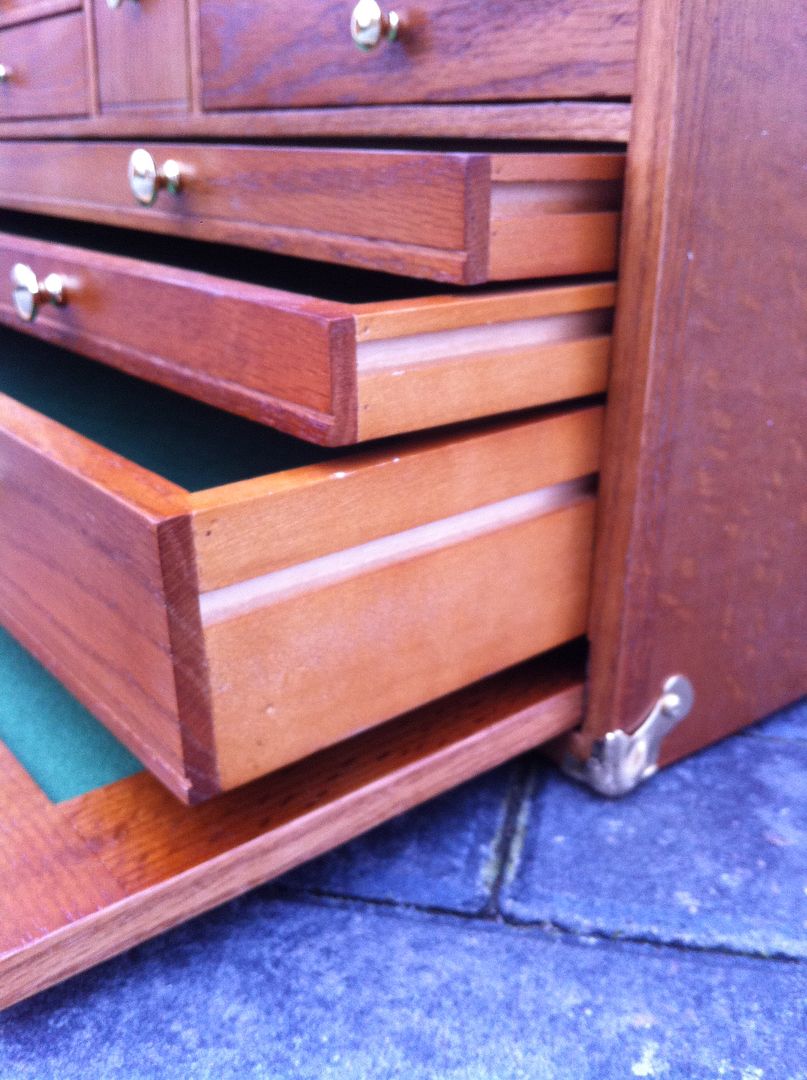 90 US Pro Tools Wooden Top Tool Box Tool Chest Wood Engineer Machinists eBay